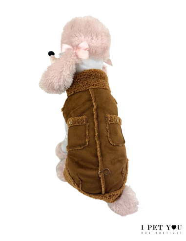 SOFT SHEEPSKIN COAT COGNAC SPECIAL