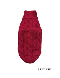 BORDEAUX WOOL PULL