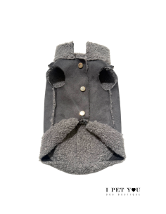 SOFT SHEEPSKIN COAT GREY... 2