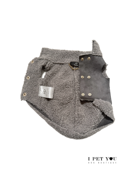 SOFT SHEEPSKIN COAT GREY SPECIAL