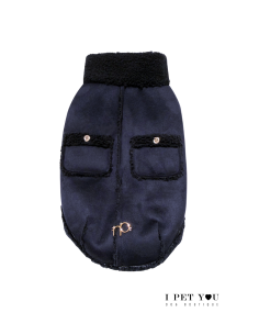 SOFT SHEEPSKIN COAT BLUE...
