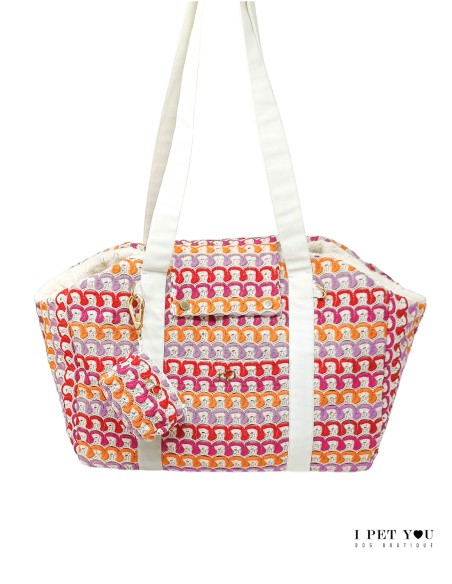 WAVE CORAL POOPY BAG POCHETTE