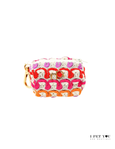WAVE CORAL POOPY BAG POCHETTE