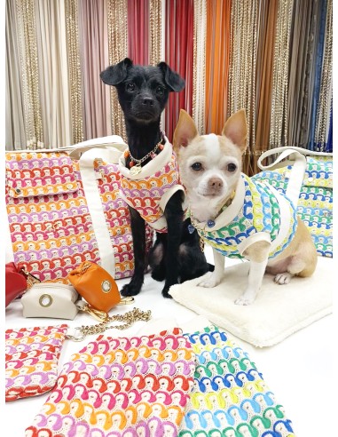 WAVE CORAL POOPY BAG POCHETTE