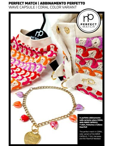 HEARTFULL COLLANA CORALLO