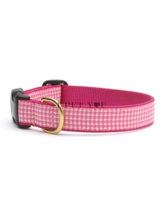 Pink Gingham Collare